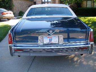 Rear (the view most street racers see)